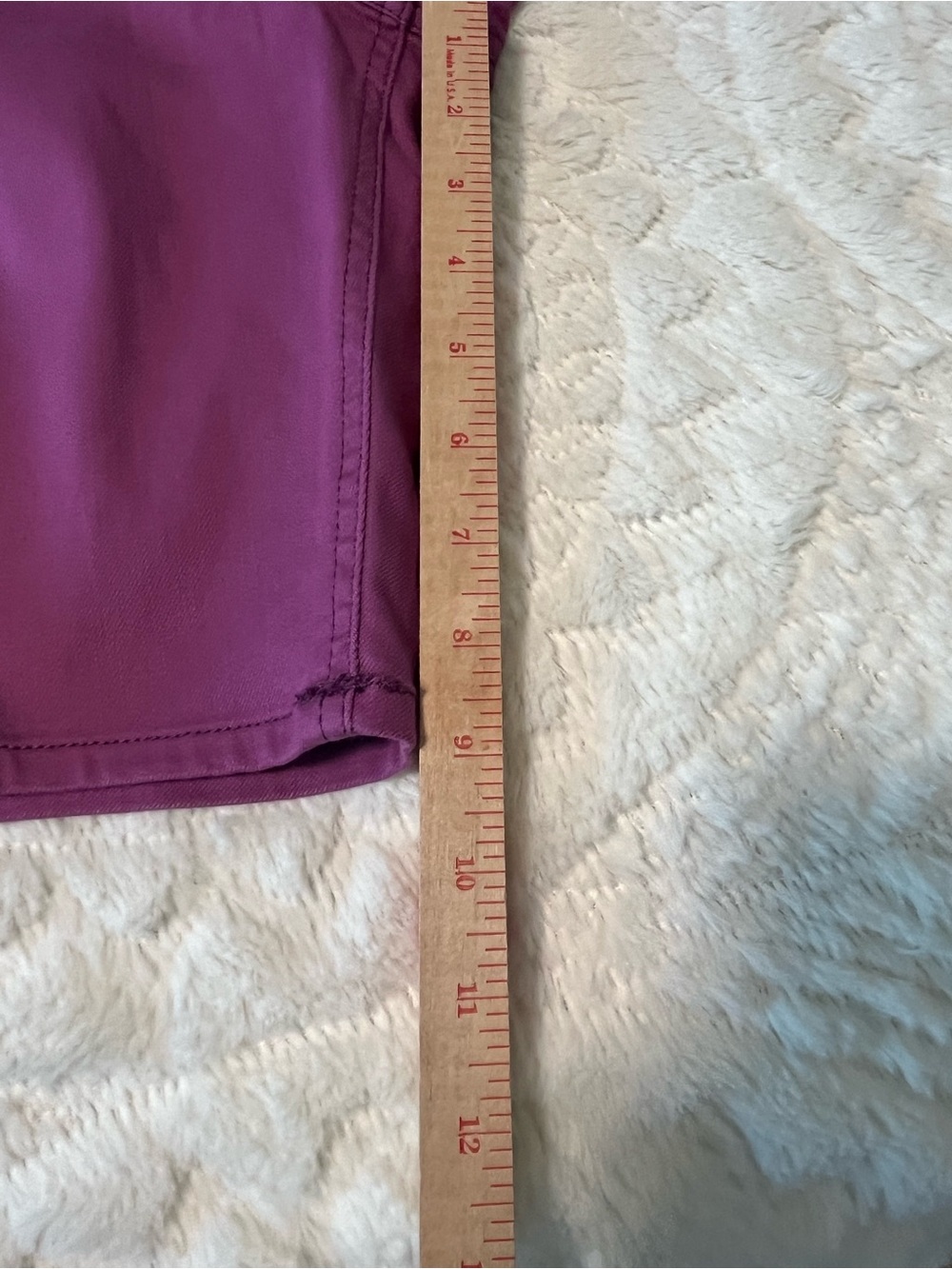 Lee Riders Midrise Bermuda Shorts in Plum Size 12 - Picture 2 of 8
